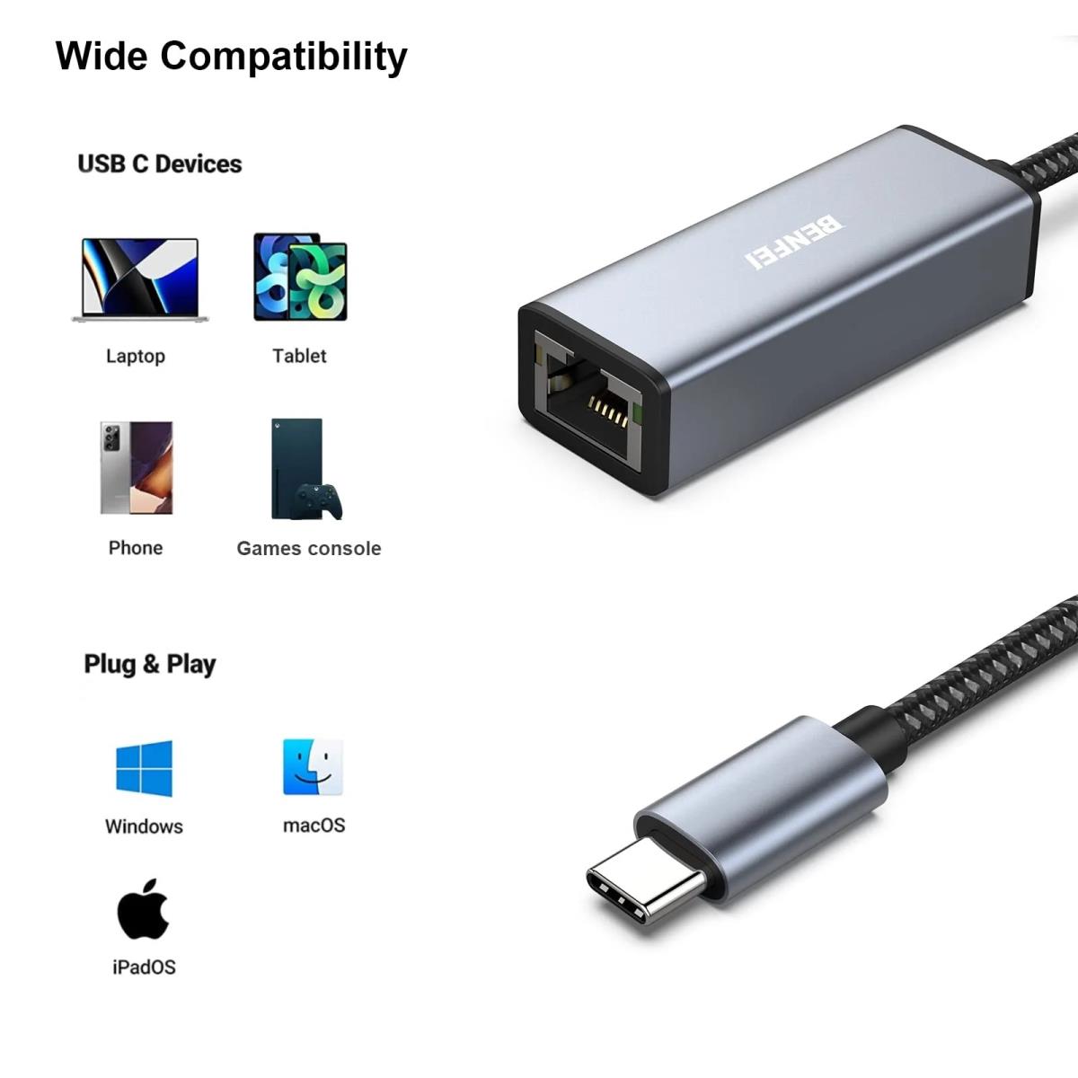 USB-C to Ethernet Adapter thumbnail