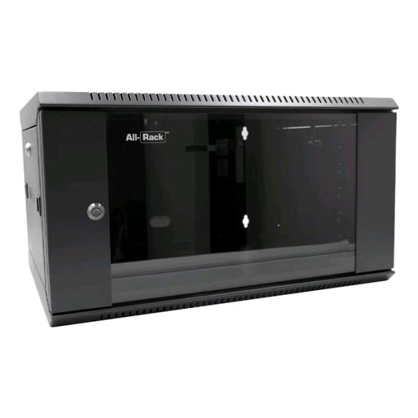 6U 550MM DEEP WALLBOX BLACK thumbnail
