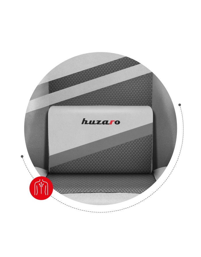 huzaro Gaming chair - Huzaro Force 4.4 White Mesh thumbnail