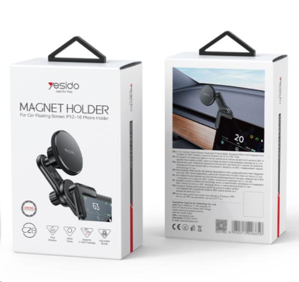 EU Product - Magnetic Car Phone Holder for Screen Corners � Black thumbnail