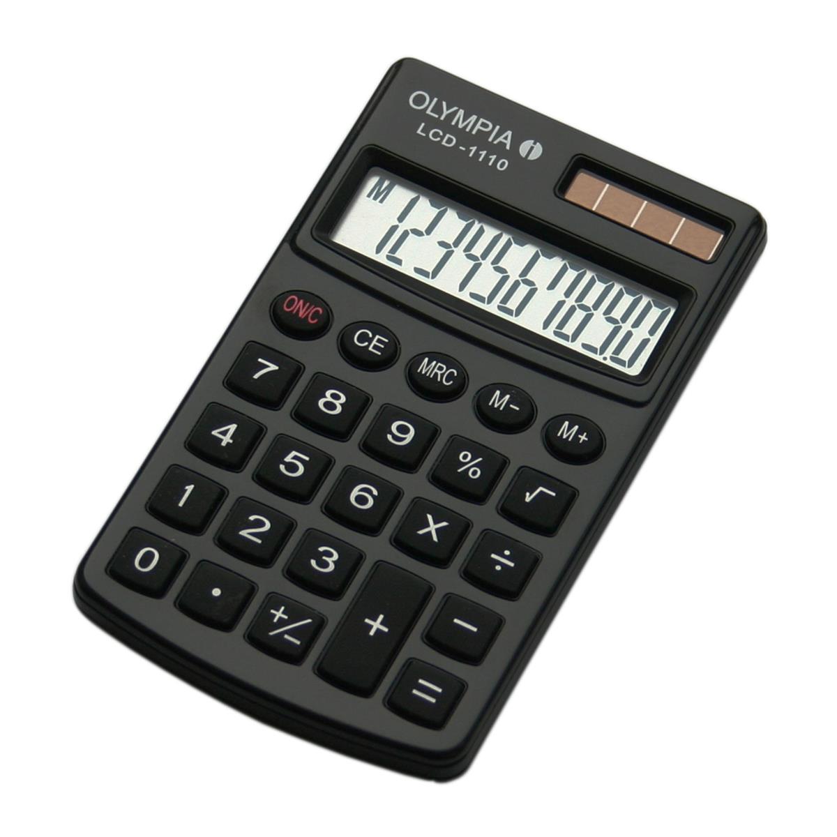 EU Product - Taschenrechner LCD-1110                      schwarz thumbnail