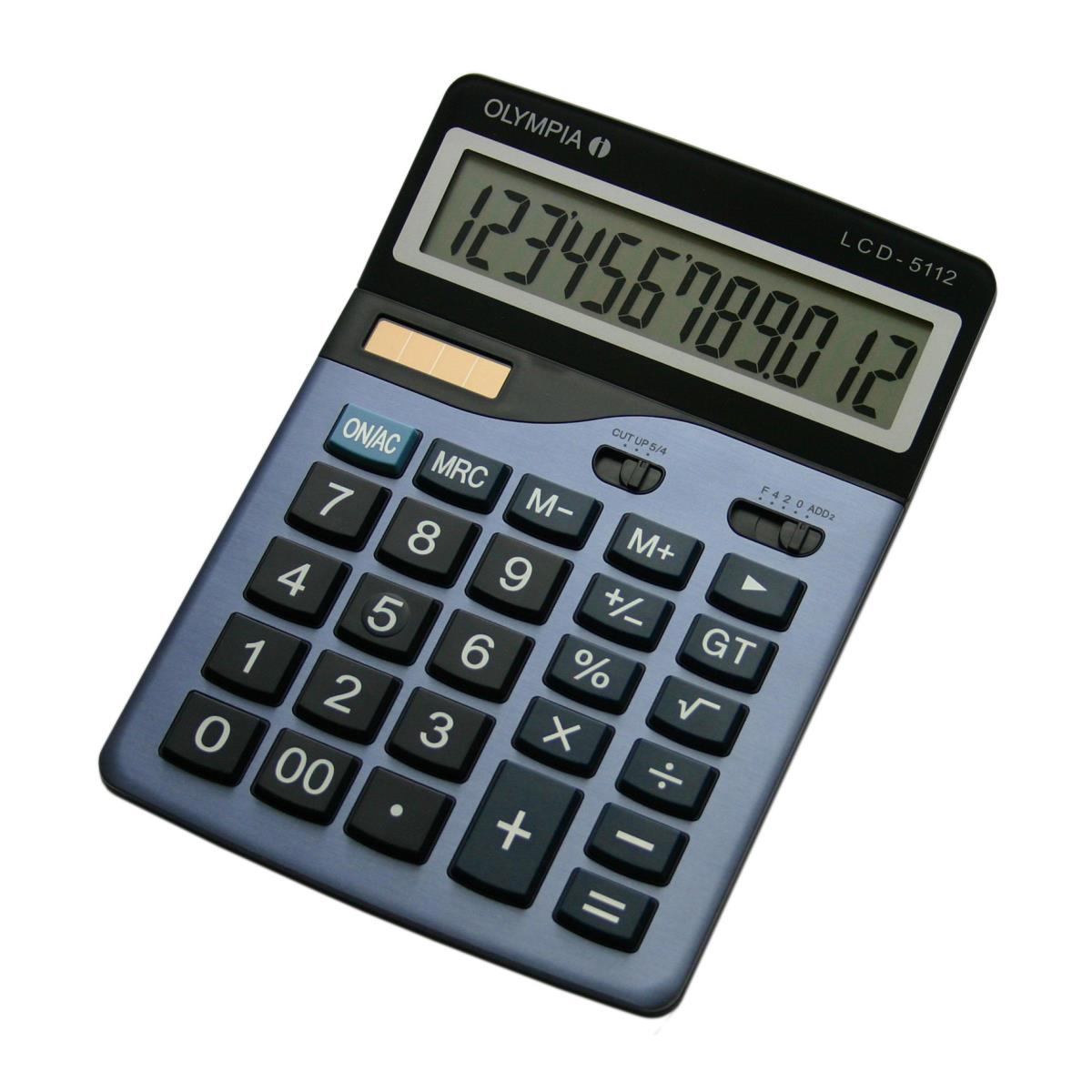 EU Product - Taschenrechner LCD-5112                    stahlblau thumbnail