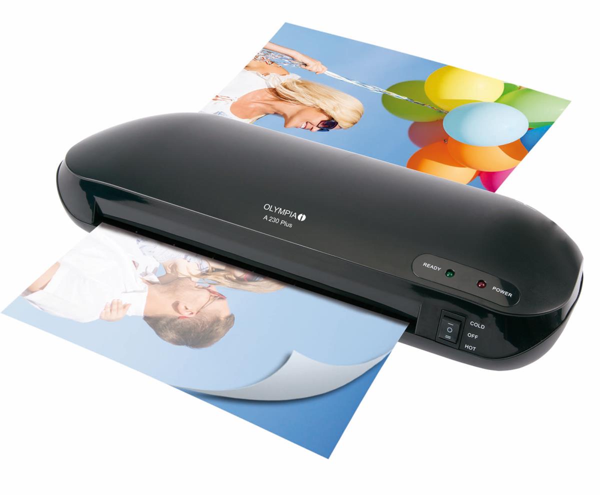 EU Product - Laminierger�t A 230  Plus  bis DIN A4        schwarz thumbnail