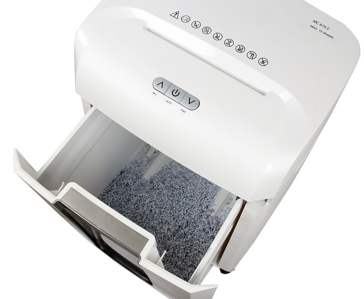 EU Product - Aktenvernichter MC 615.2                       weiss thumbnail