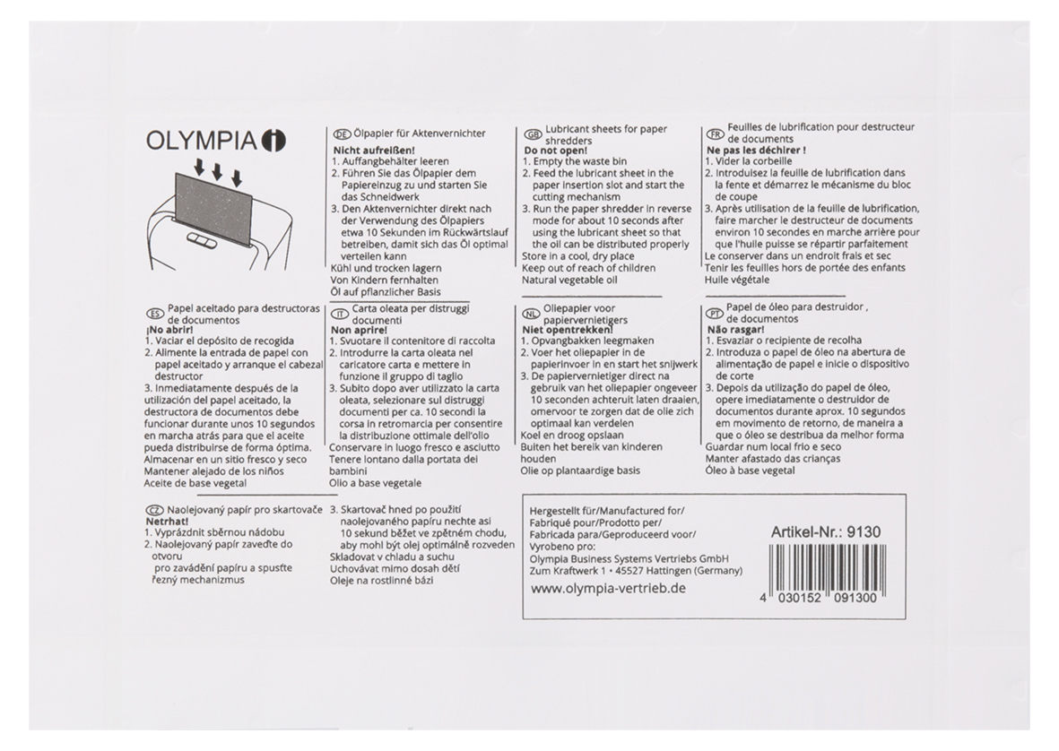 EU Product - �lpapier A5                                 12 Blatt thumbnail