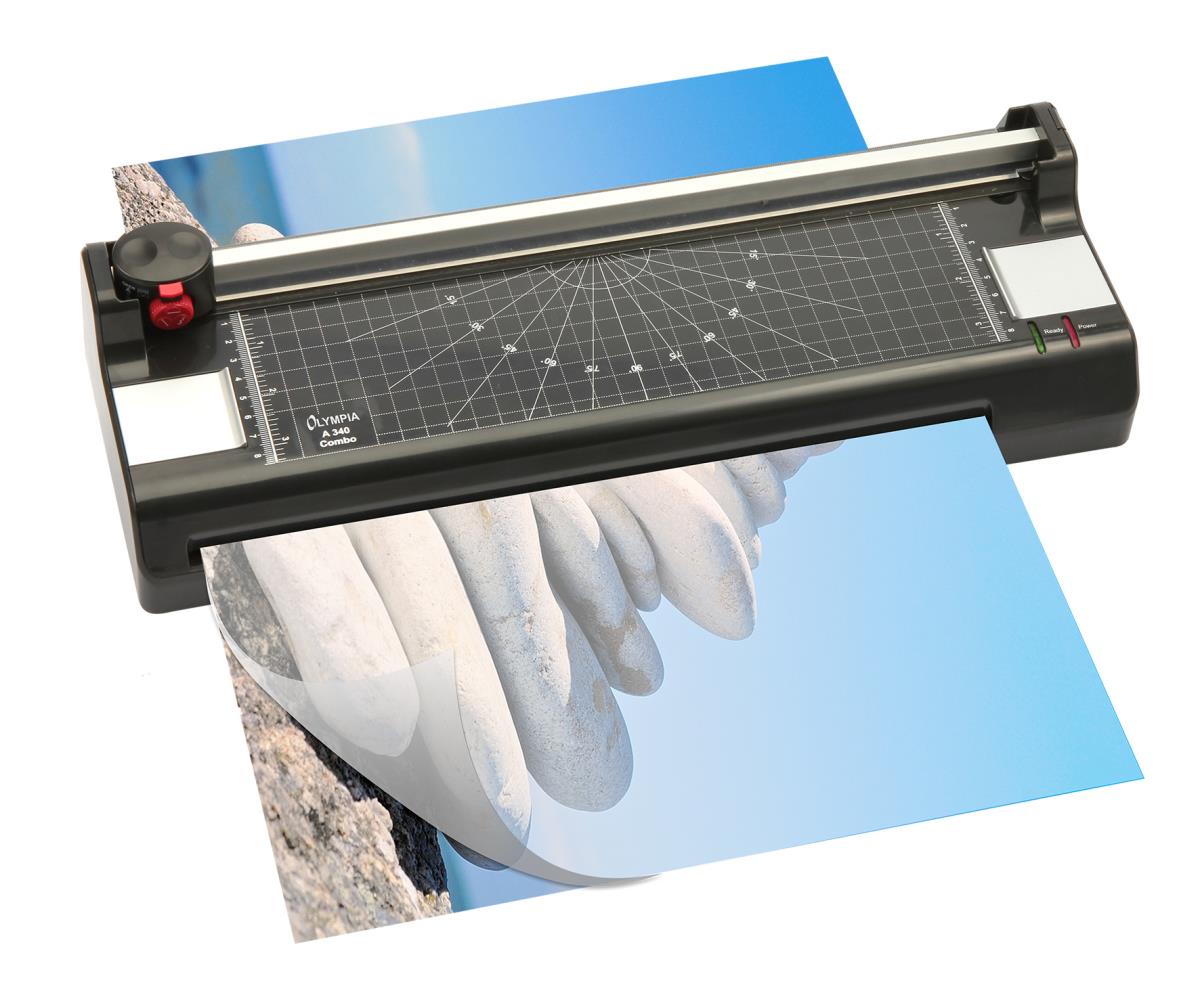 EU Product - Laminator +Papierschneider A340 Combo        schwarz thumbnail