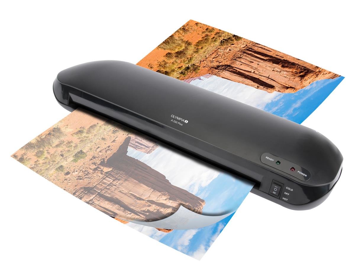 EU Product - Laminierger�t A 330  Plus  bis DIN A3        schwarz thumbnail
