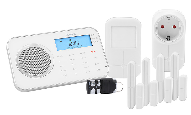 EU Product - Alarmsystem ProHome 8762 WLAN/GSM              weiss thumbnail