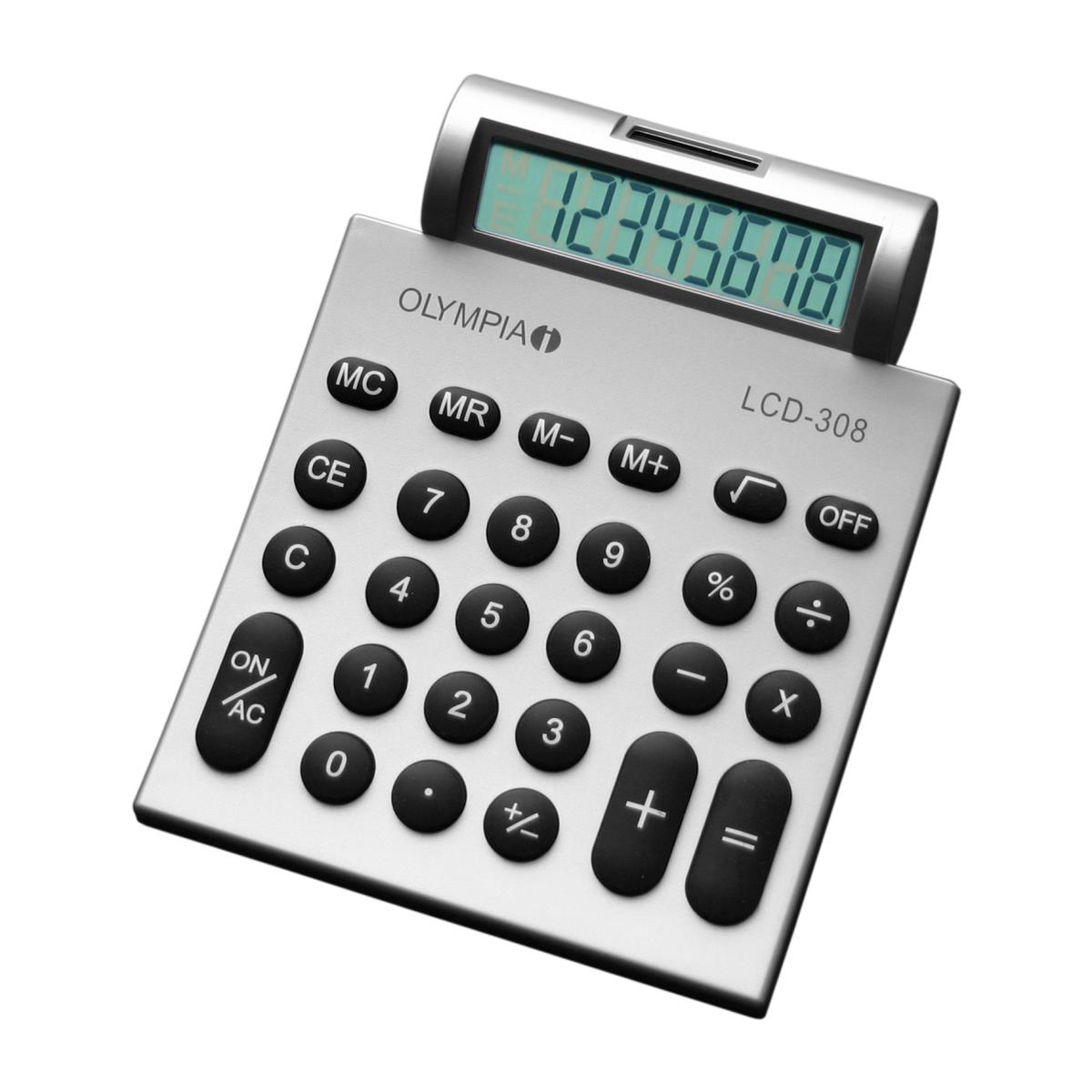 EU Product - Taschenrechner LCD-308                        silber thumbnail