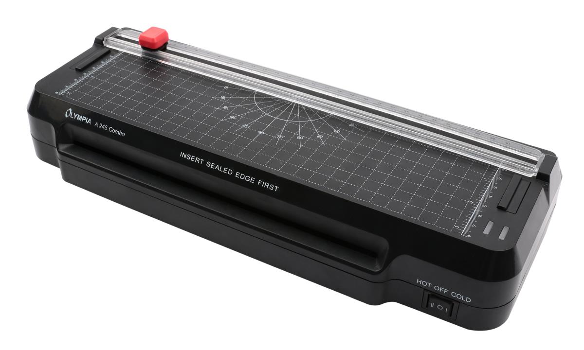 EU Product - Laminator +Papierschneider A245 Combo        schwarz thumbnail