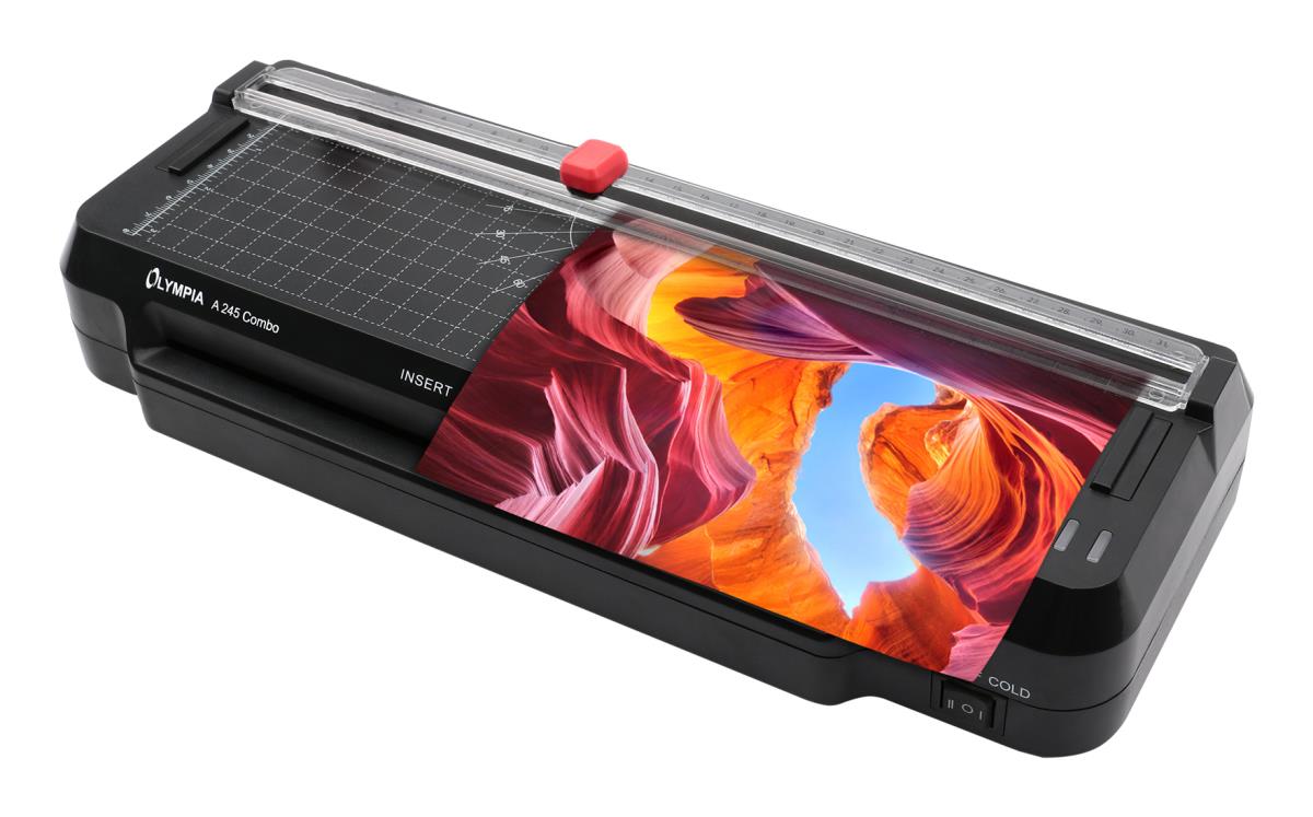 EU Product - Laminator +Papierschneider A245 Combo        schwarz thumbnail