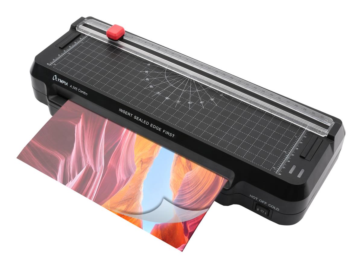 EU Product - Laminator +Papierschneider A245 Combo        schwarz thumbnail