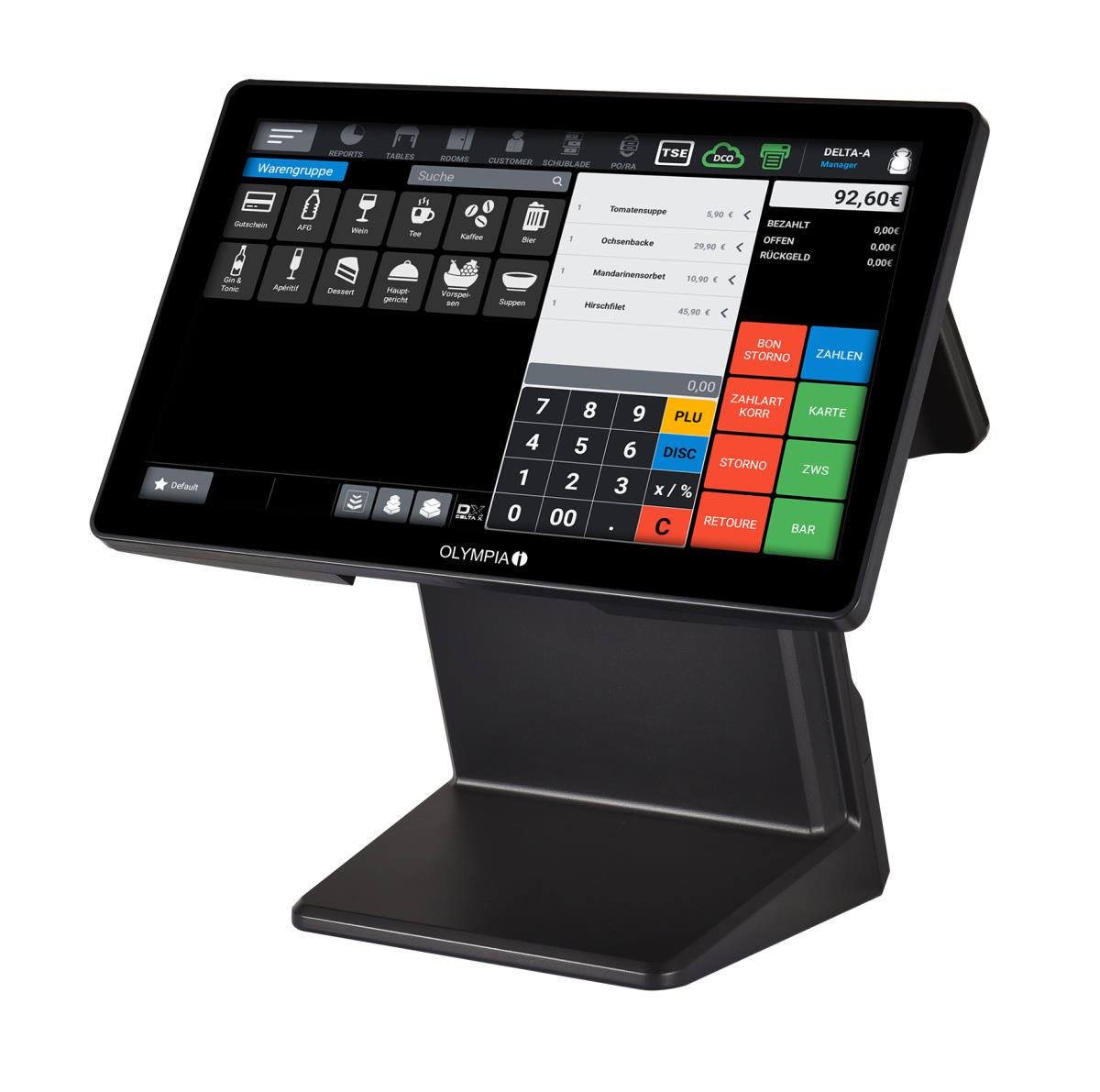 EU Product - Registrierkasse T400DK   +Display            schwarz thumbnail
