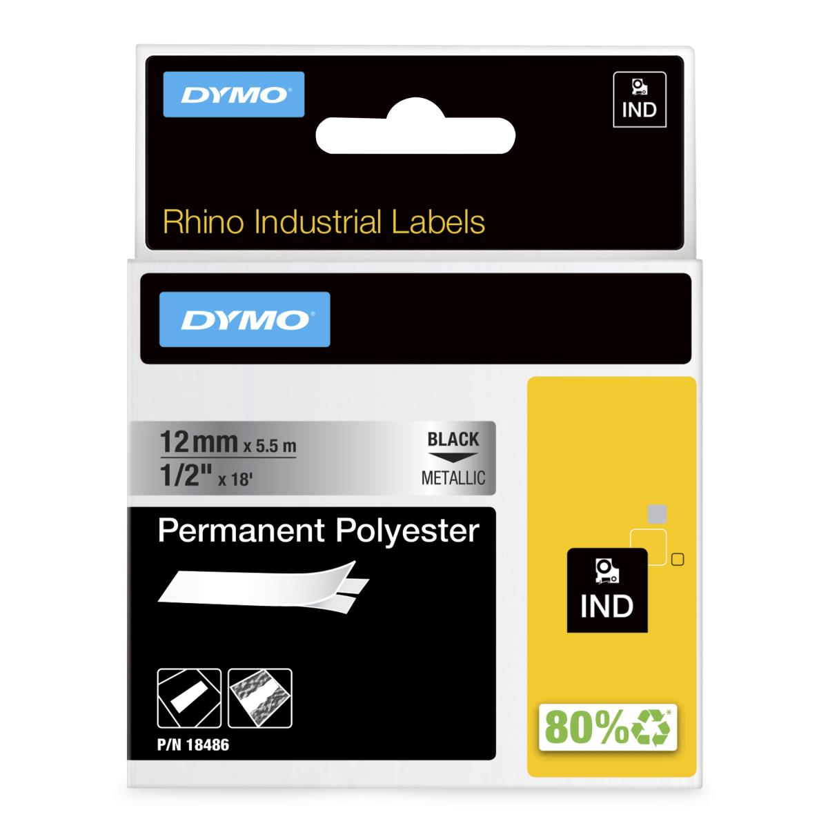 18486 12mm Metallized Tape - S0718180 thumbnail