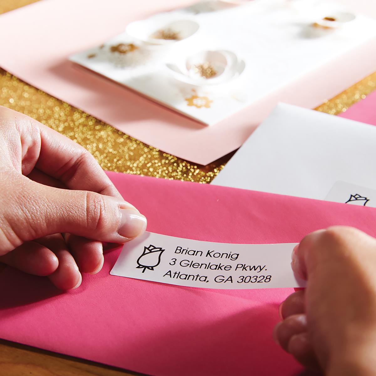99012 24 Rolls of 36mm x 89mm Large Address Permanent Labels thumbnail