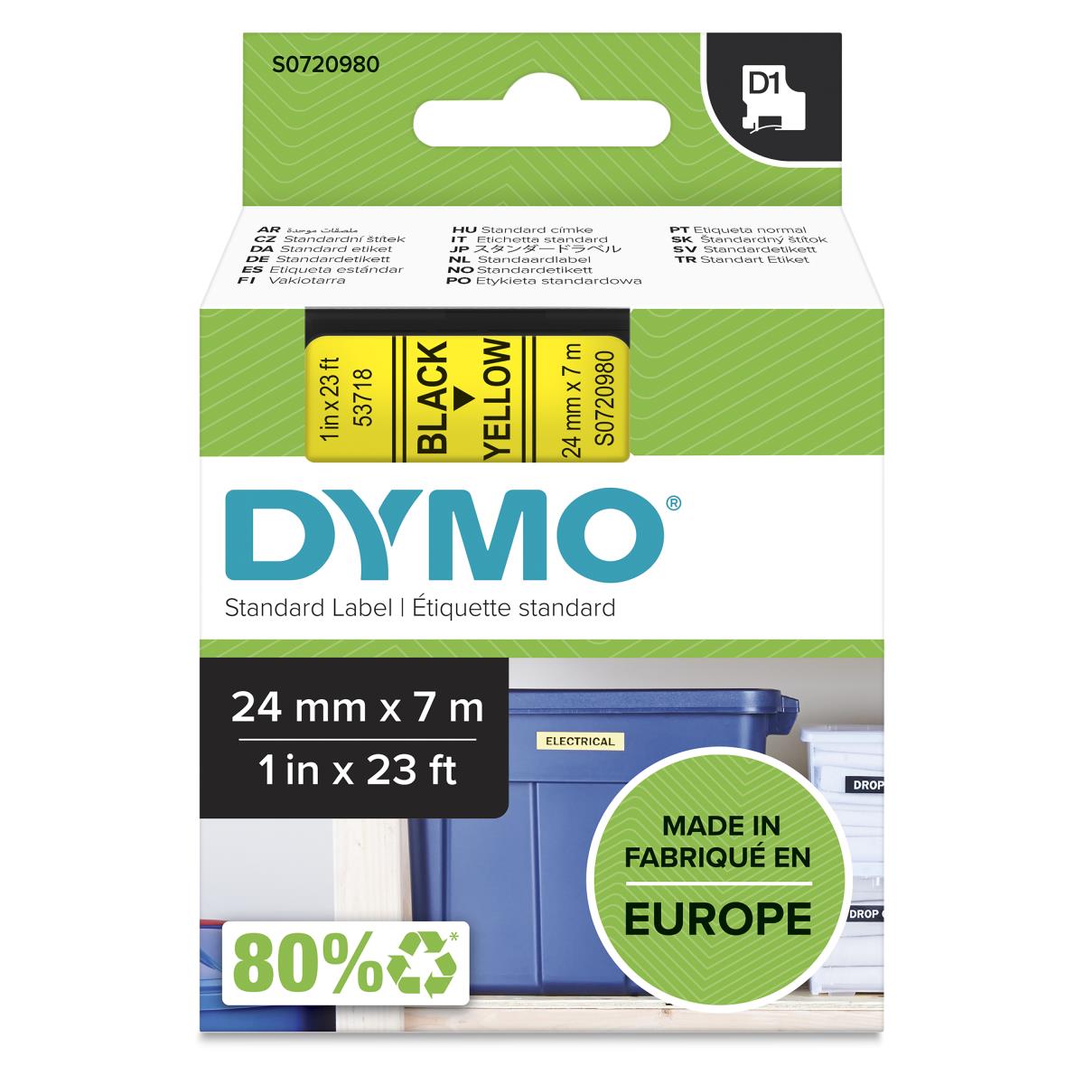 D1 - TAPE DYMO 24MMX7M thumbnail