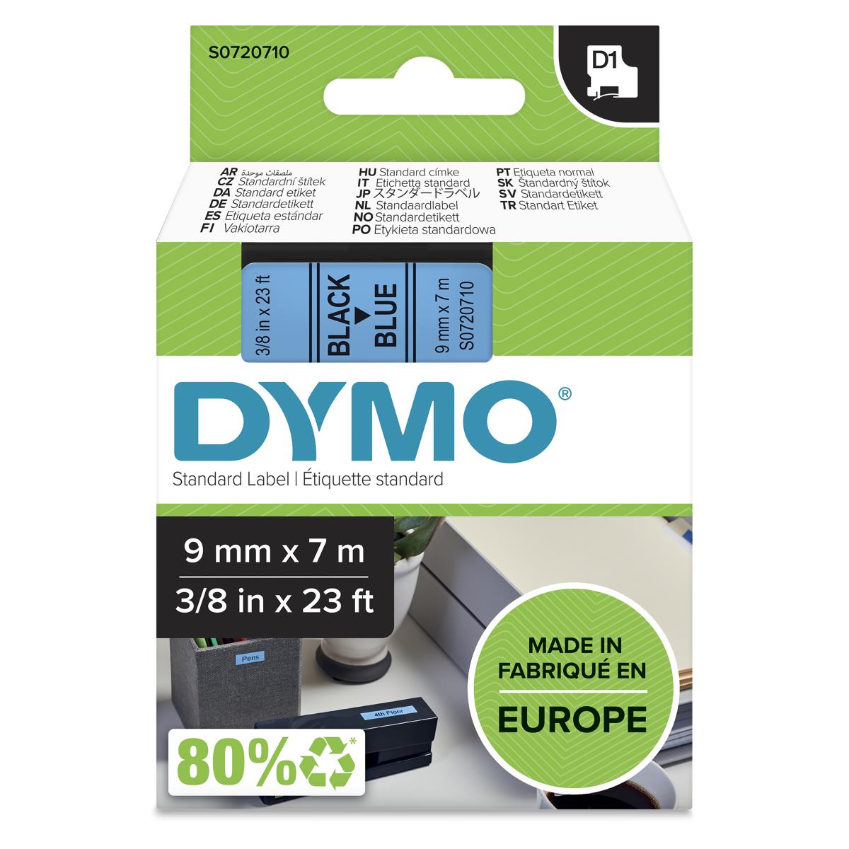 D1 - TAPE DYMO 9MMX7M thumbnail
