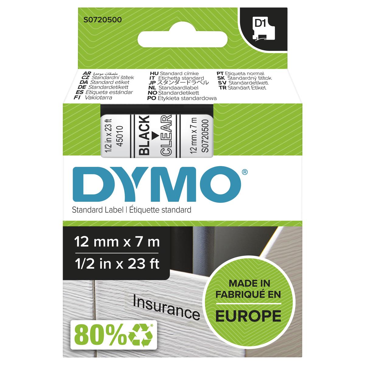 EU Product - D1 Sndrd 12mm thumbnail