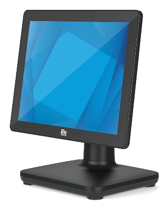 POS System, 15-inch 4:3, Win 10, Core i5, 8GB RAM, 256SSD, Projected Capacitive 10-touch, Zero-Bezel, Antiglare, Black, with I/O Hub Stand thumbnail