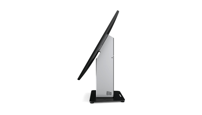 Wallaby Self-Service Countertop Stand with Meisong label and receipt printer, black thumbnail