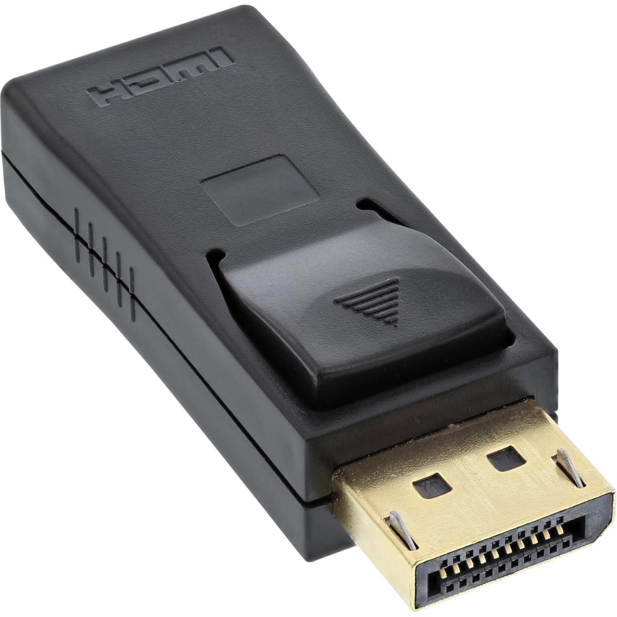EU Product - - DisplayPort Adapter, DisplayPort Stecker auf HDMI Buchse, 4K2K, mit Audio, schwarz thumbnail