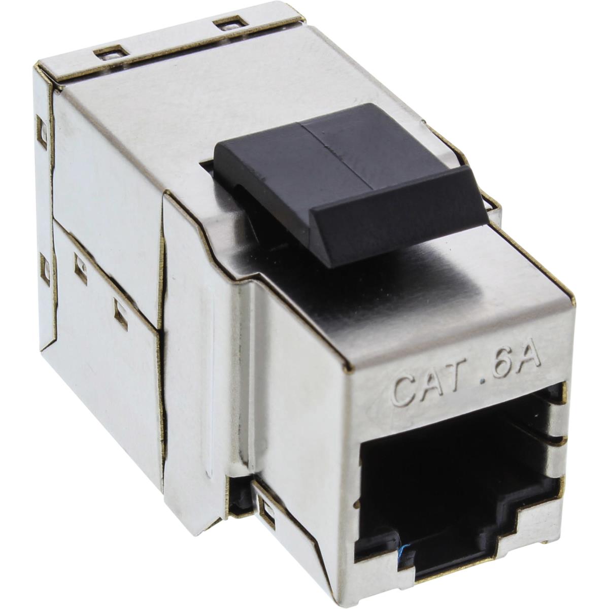EU Product - - Keystone RJ45 Buchse / Buchse Einsatz, SNAP-In, Cat.6A STP thumbnail