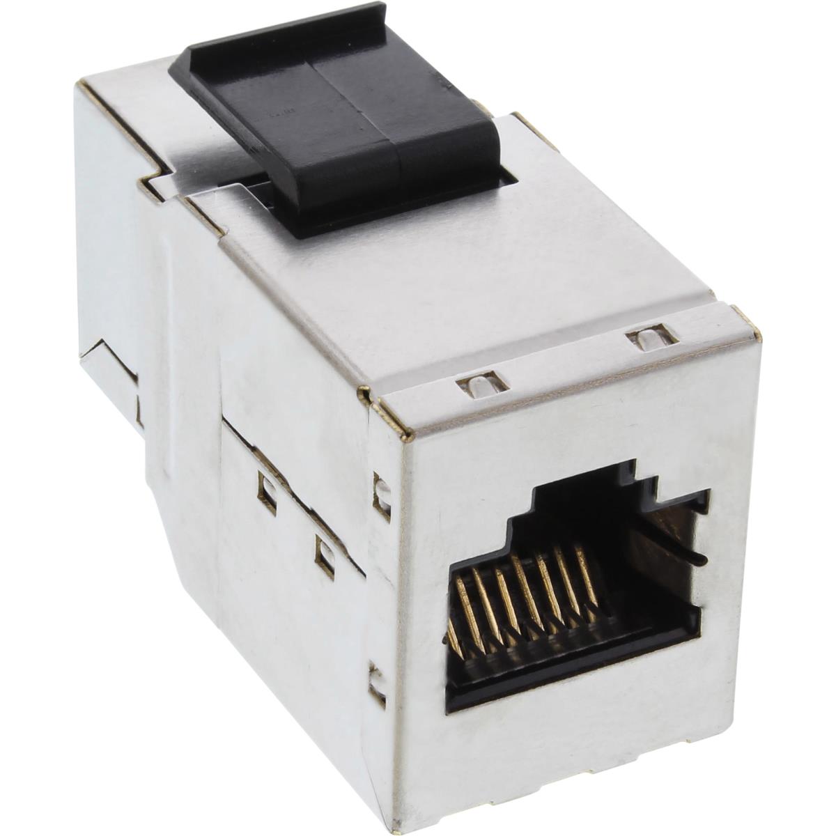 EU Product - - Keystone RJ45 Buchse / Buchse Einsatz, SNAP-In, Cat.6A STP thumbnail