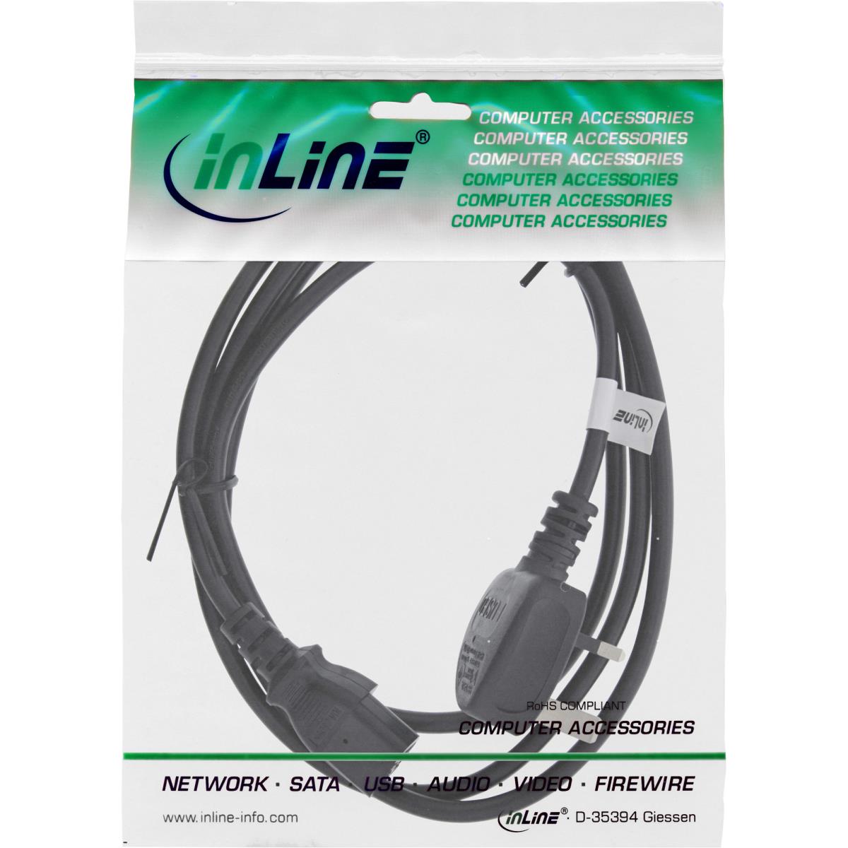 EU Product - Power cord, C13, UK thumbnail
