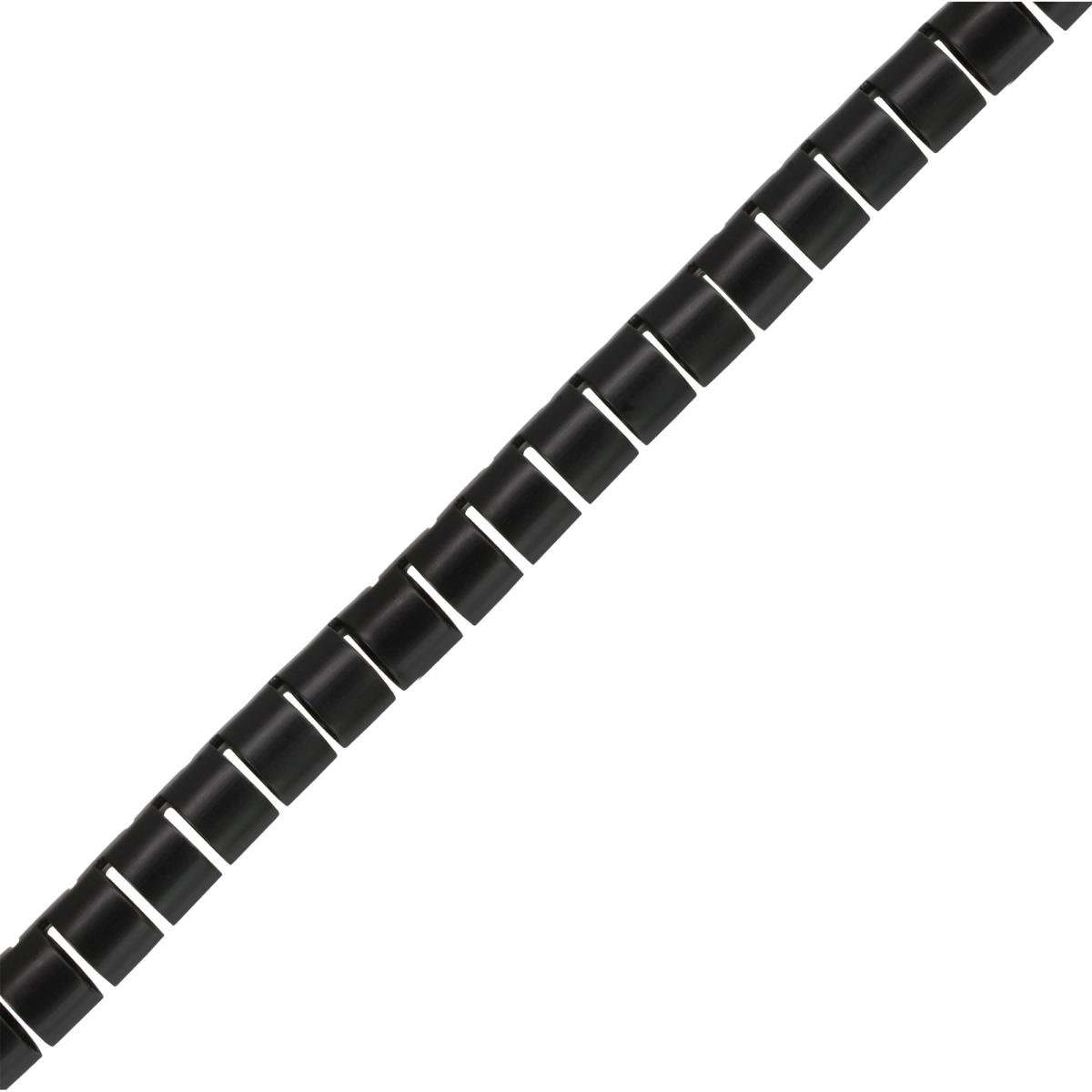 EU Product - - flexibler Kabelkanal/Kabelschlauch 10m, schwarz, 28mm thumbnail