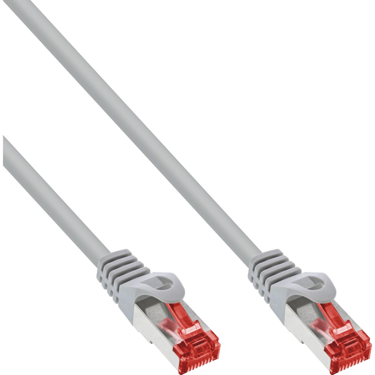 EU Product - - Patchkabel, S/FTP (PiMf), Cat.6, 250MHz, PVC, Kupfer, grau, 3m thumbnail