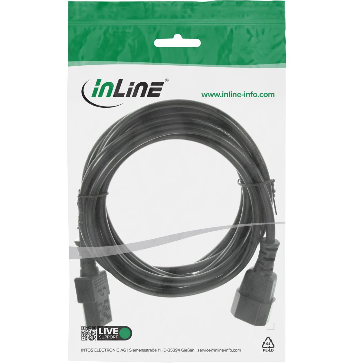 EU Product - - Kaltger�teverl�ngerung, C13 auf C14, 1,8m thumbnail