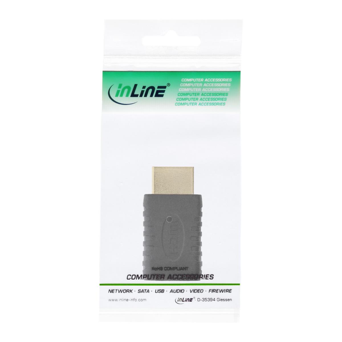 EU Product - - HDMI Adapter, HDMI A Stecker auf Mini HDMI C Buchse, 4K2K kompatibel, vergoldete Kontakte thumbnail