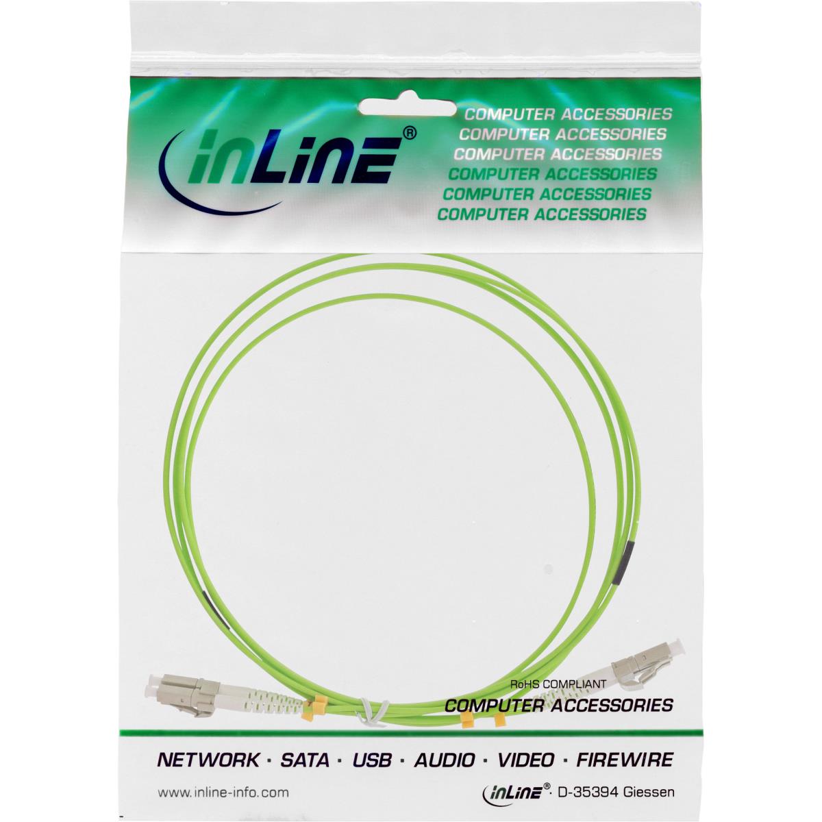 EU Product - - LWL Duplex Kabel, LC/LC, 50/125�m, OM5, 5m thumbnail