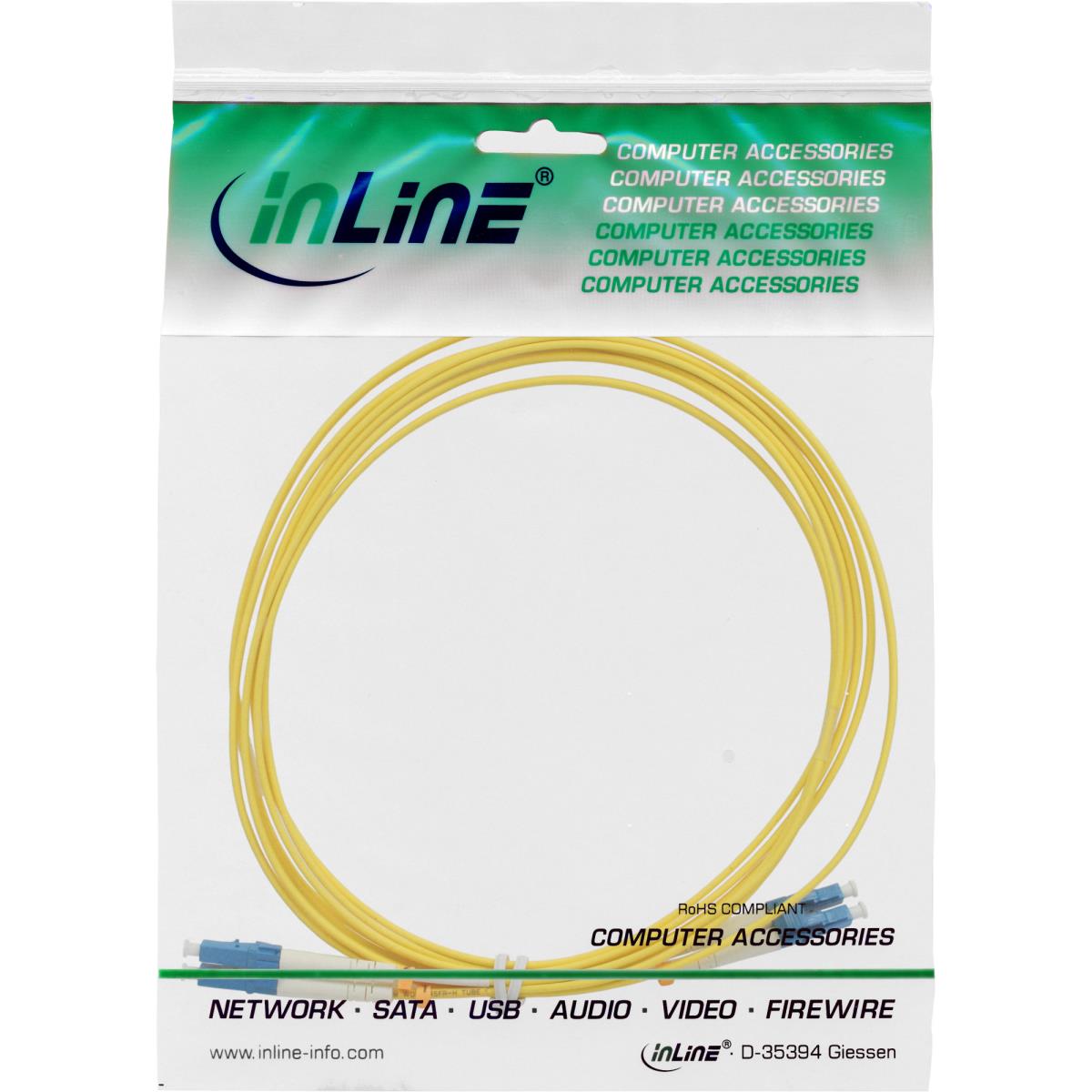 EU Product - - LWL Duplex Kabel, LC/LC, 9/125�m, OS2, 1m thumbnail
