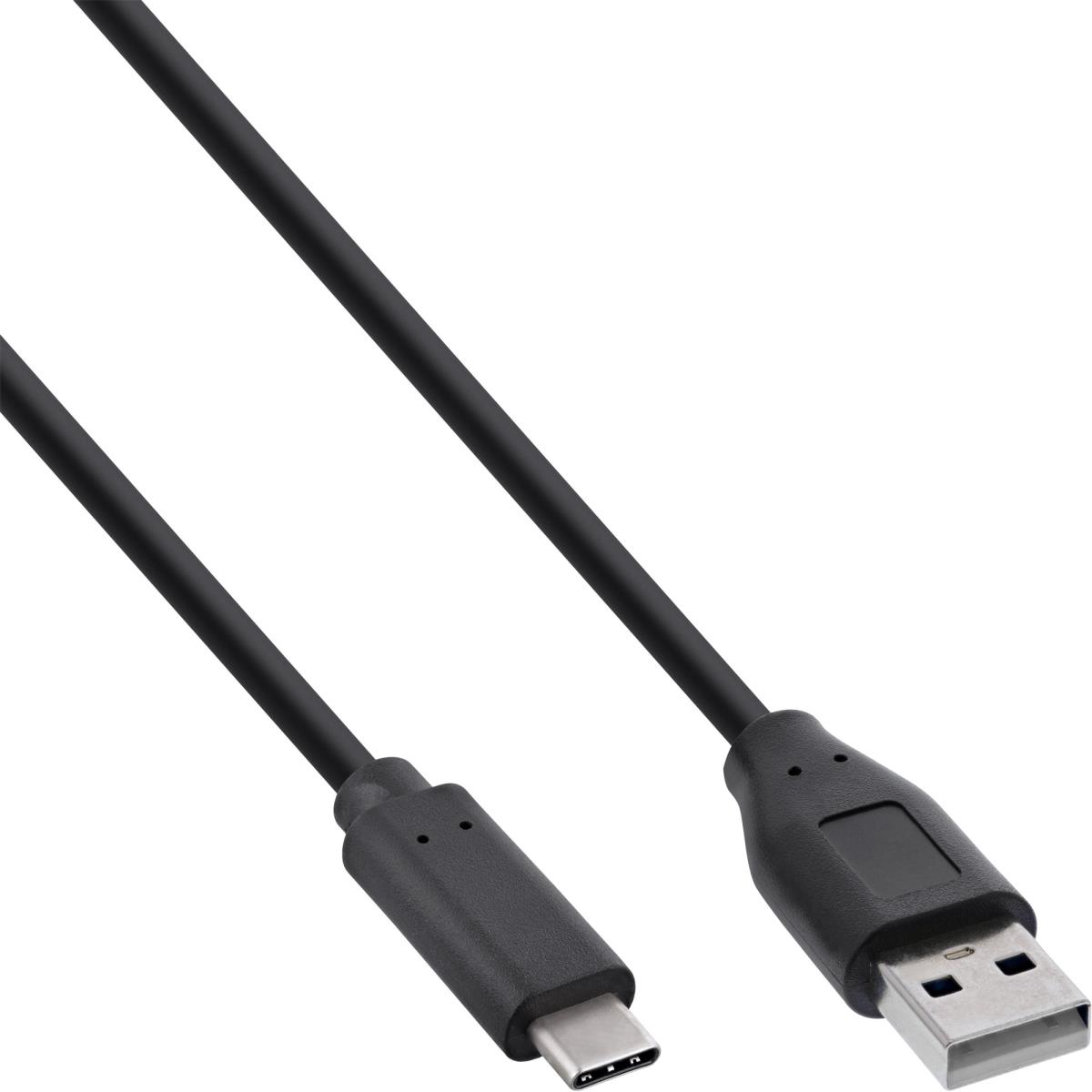 EU Product - - USB 2.0 Kabel, Typ C Stecker an A Stecker, schwarz, 1m thumbnail