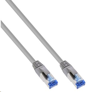 EU Product - - Patchkabel, S/FTP (PiMf), Cat.6A, 500MHz, halogenfrei, Kupfer, grau, 15m thumbnail