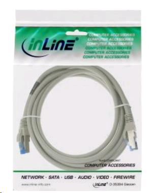 EU Product - - Patchkabel, S/FTP (PiMf), Cat.6A, 500MHz, halogenfrei, Kupfer, grau, 15m thumbnail