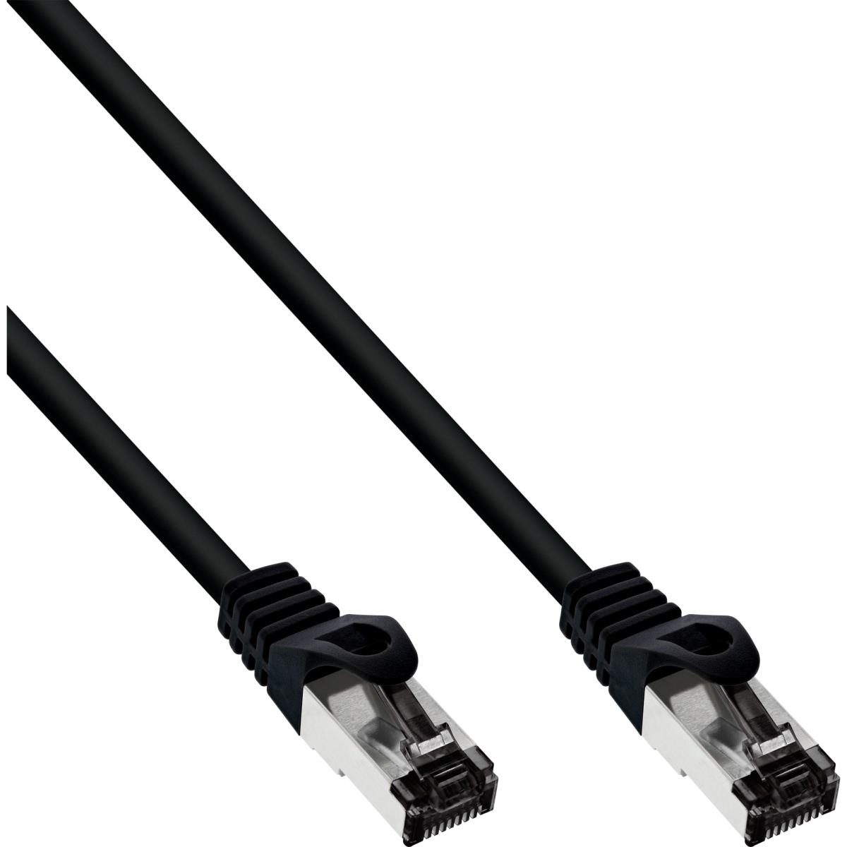 EU Product - - Patchkabel, S/FTP (PiMf), Cat.8.1, 2000MHz, halogenfrei, Kupfer, schwarz, 5m thumbnail