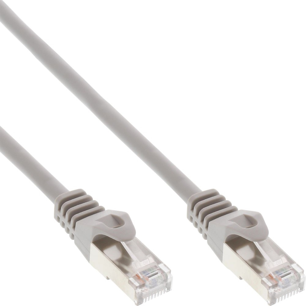 EU Product - - Patchkabel, SF/UTP, Cat.5e, grau, 0,3m thumbnail