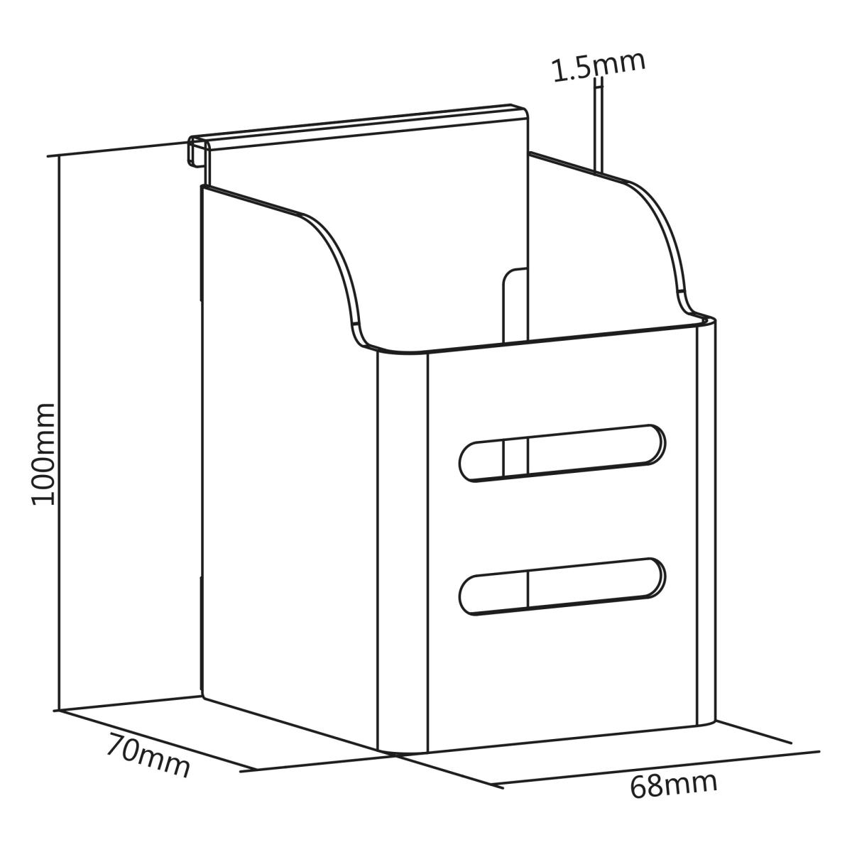 EU Product - - Slatwall Stiftebox, wei� thumbnail