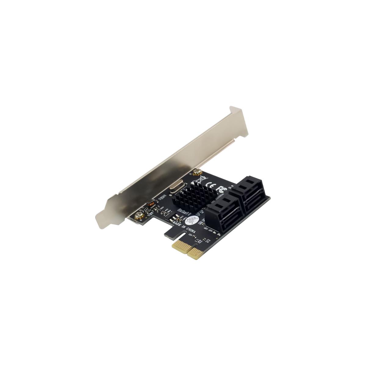 InLine SATA 6Gb/s Controller with 4 SATA Ports PCI-Express 2.0 thumbnail