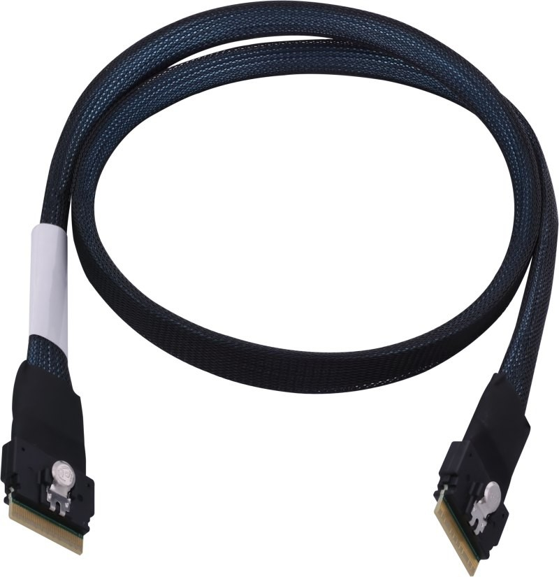 EU Product - Adaptec Kabel 1x SFF8654 x8 -> 1x SFF8654 x8 NVMe intern 0.8m Kabel SlimSAS -> SlimSAS f�r NVMe Laufwerke thumbnail
