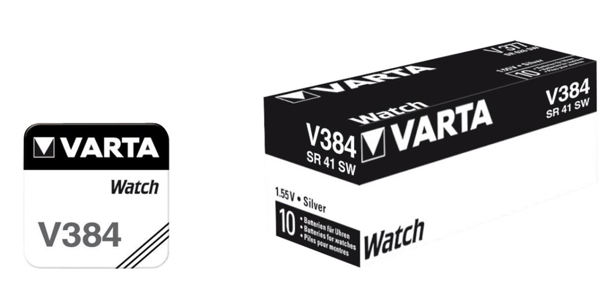 Battery Button Cell V384 / Sr41 1.55v thumbnail