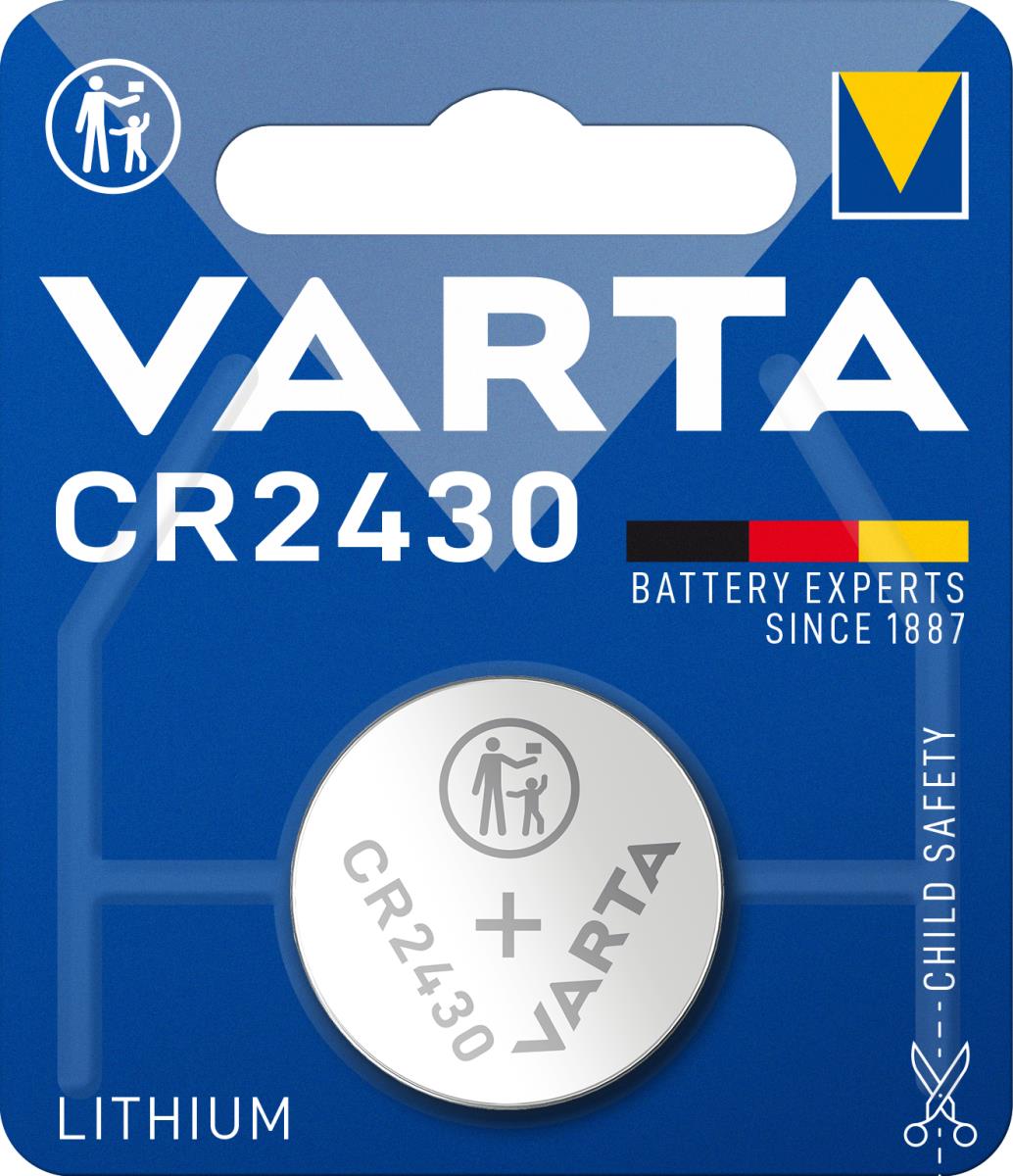 EU Product - Batterie Knopfzelle CR2430 3V 290mAh Lithium      1St. thumbnail