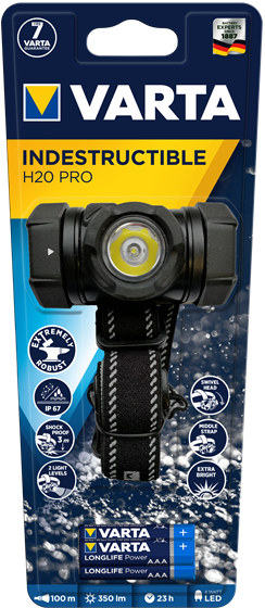 EU Product - Taschenlampe Indestructible Light H20 Pro     3AAA thumbnail