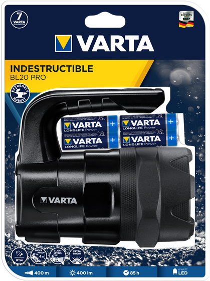 EU Product - Taschenlampe Indestructible Light BL20 Pro    6AA thumbnail