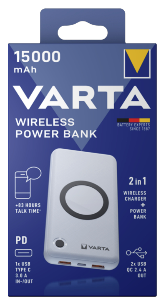EU Product - Powerbank  Wireless    15000 mAh thumbnail