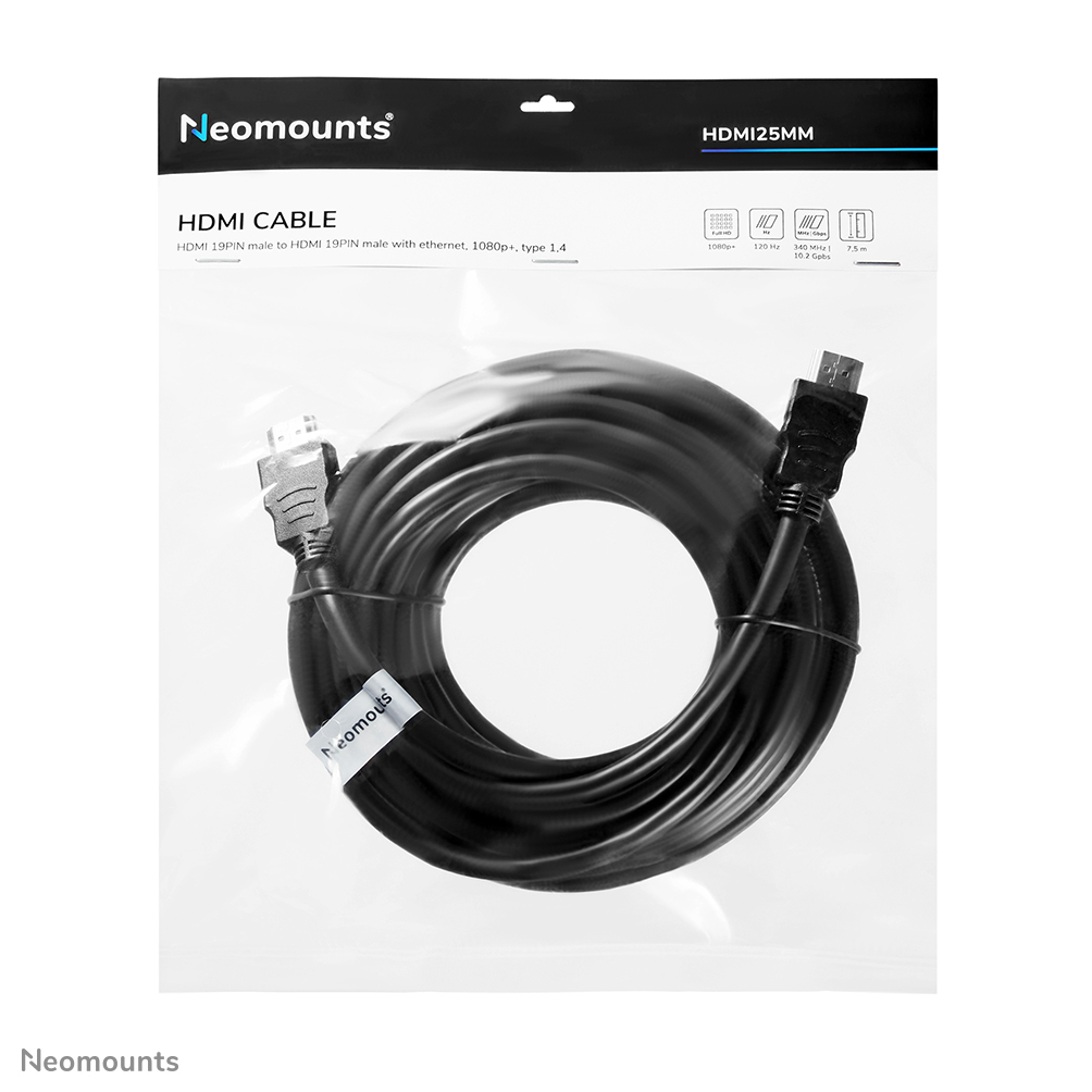EU Product - HDMI-Kabel High Speed 7,5m schwarz thumbnail