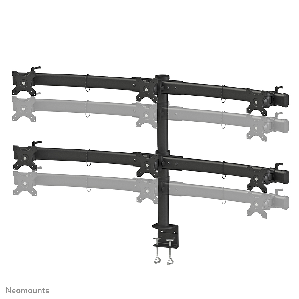 IT Desk Mount for 6 Screens 19-27 FPMA-D700D6 thumbnail