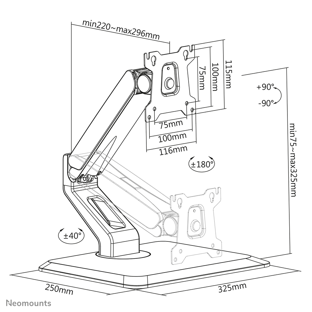 FLAT SCREEN DESK MOUNT thumbnail